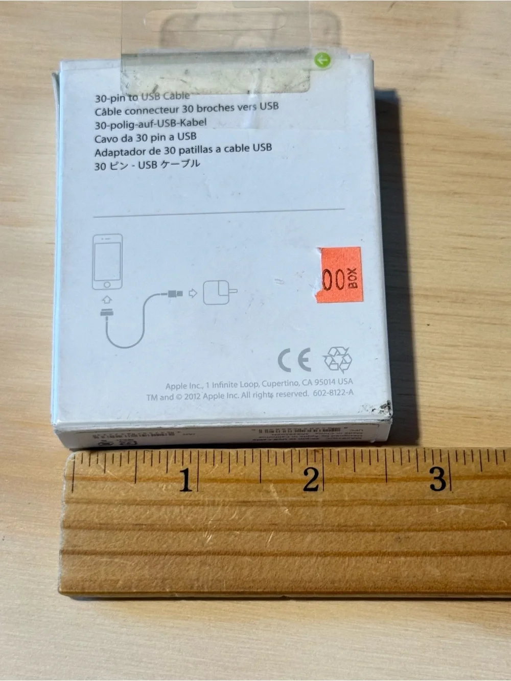 Genuine Sealed Apple 30 Pin To USB Cable GUARANTEED AUTHENTIC Read Info Below!